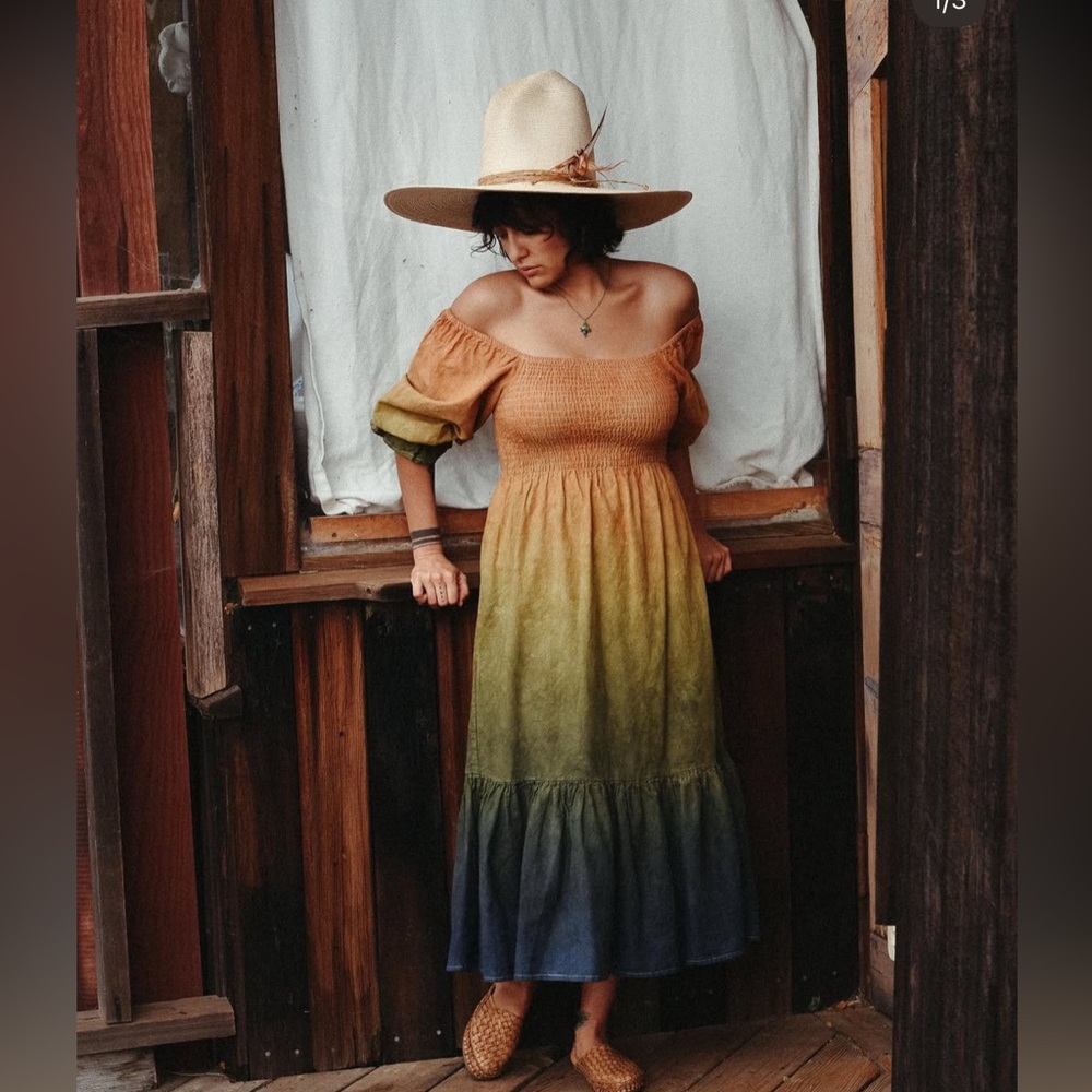 Katie Dimond Wolff Dye Dress